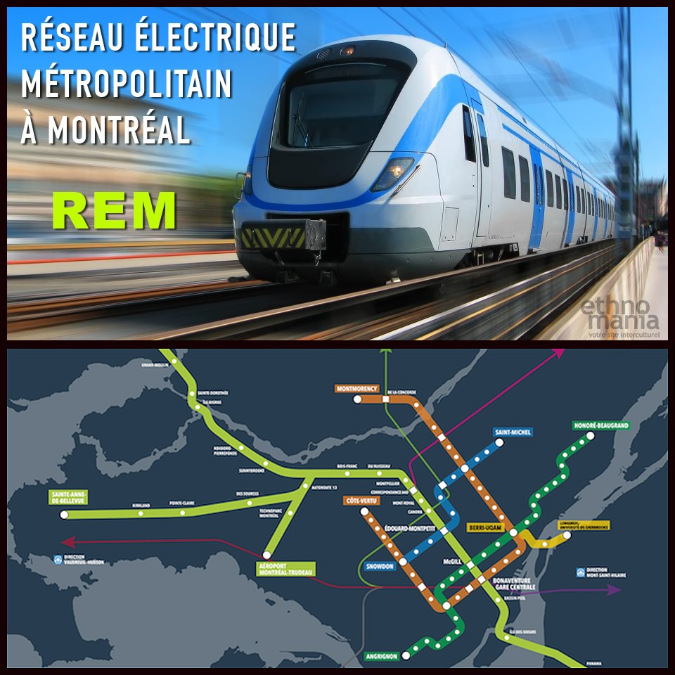 Un nouveau mode de transport à Montréal : Le REM