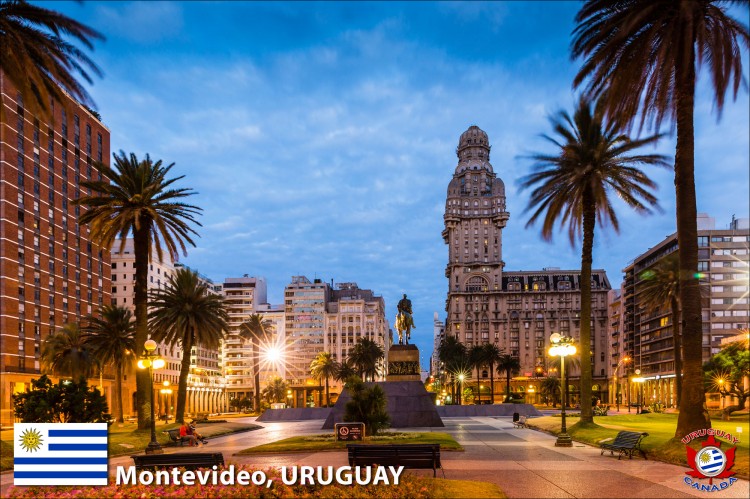 Ville de Montevideo, Uruguay